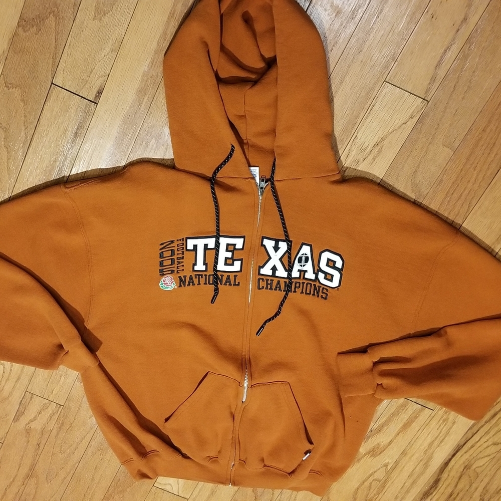 Russell Athletic Texas Longhorns Zip Hoodie Men's Size XL